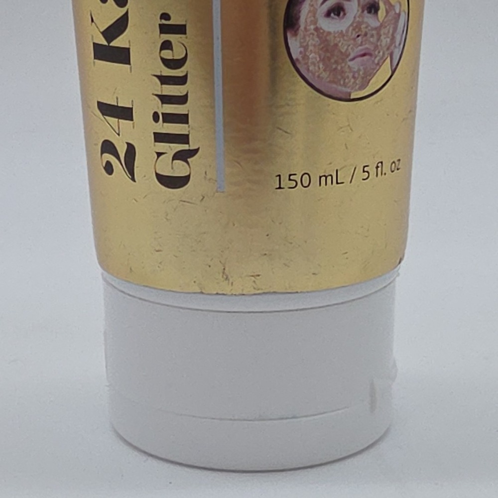 Lot Of 4 SKIP THE SPA 24k Gold Glitter Peel Off Mask Brightens & Firms Skincare - Picture 13 of 16